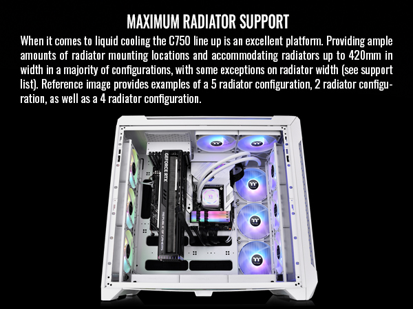 Thermaltake CTE C750 Air Snow E-ATX Full Tower Case