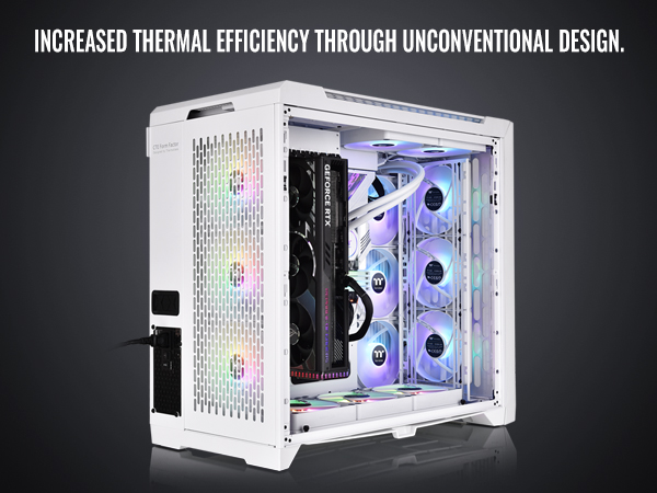 Thermaltake CTE C750 TG ARGB Snow Case