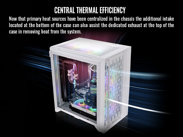 Thermaltake CTE C700 TG ARGB Snow Mid Tower Case