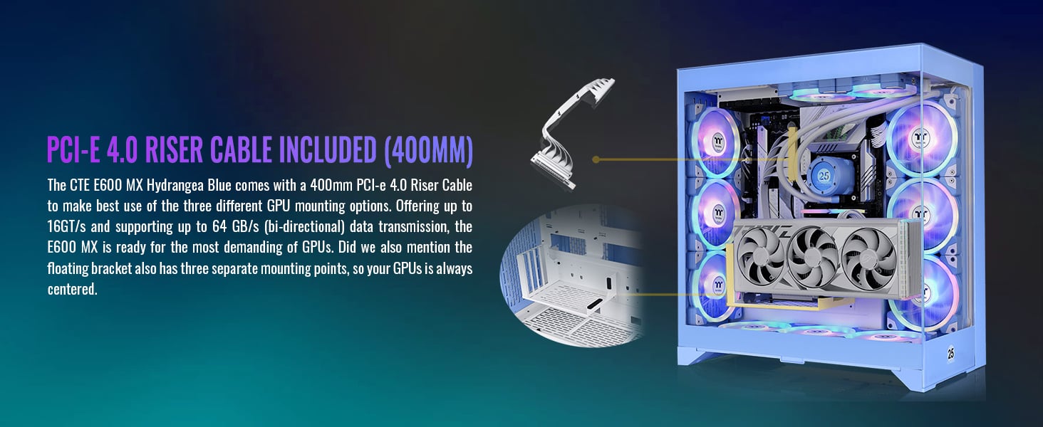 Thermaltake CTE E600 MX Mid Tower E-ATX Case