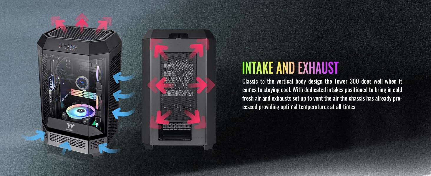 Thermaltake Tower 300 Micro-ATX Case