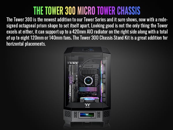 Thermaltake Tower 300 Micro-ATX Case