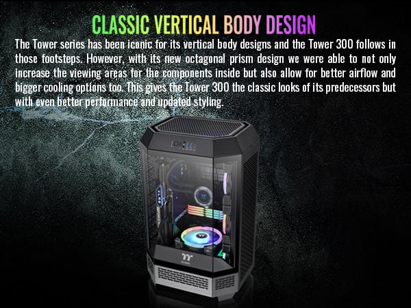 Thermaltake Tower 300 Micro-ATX Case