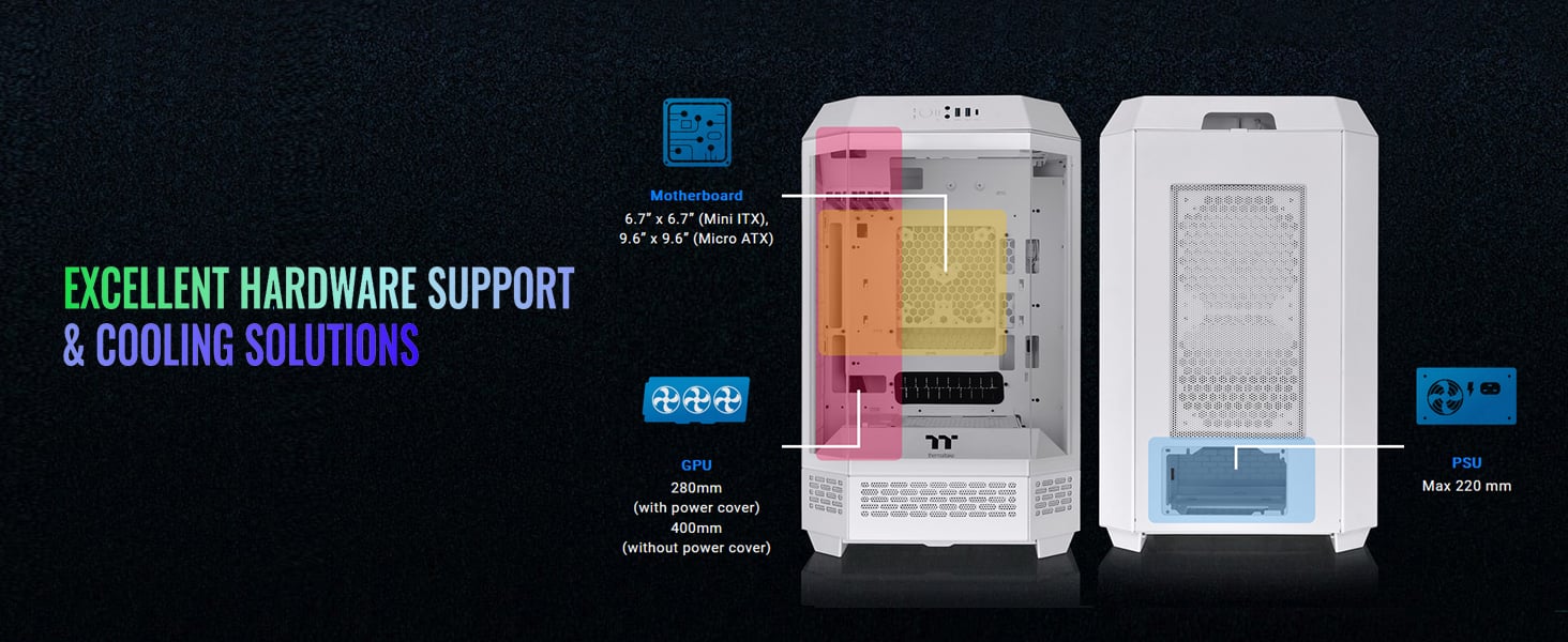 Thermaltake Tower 300 Micro-ATX Case