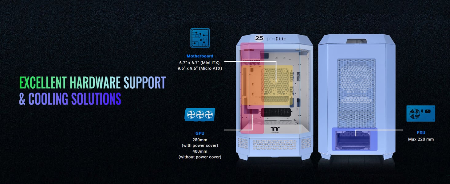 Thermaltake Tower 300 Micro-ATX Case