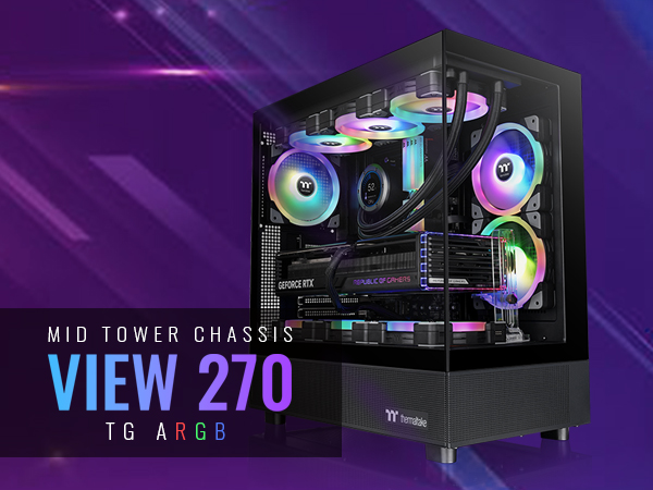 Thermaltake View 270 TG ARGB E-ATX Case