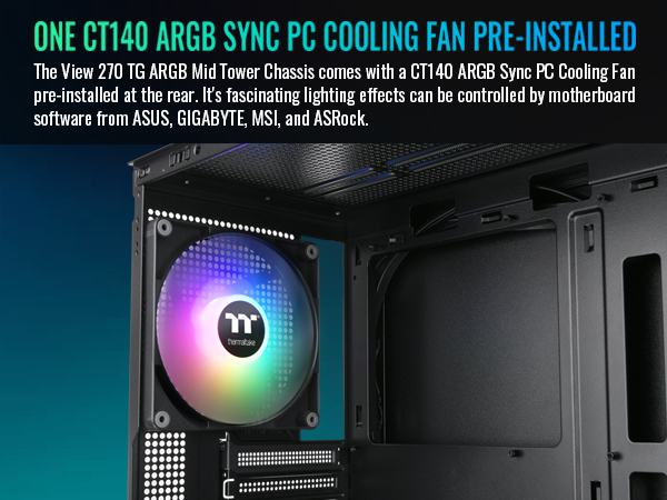 Thermaltake View 270 TG ARGB E-ATX Case