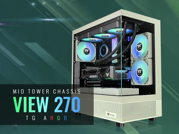 Thermaltake View 270 TG ARGB E-ATX Case