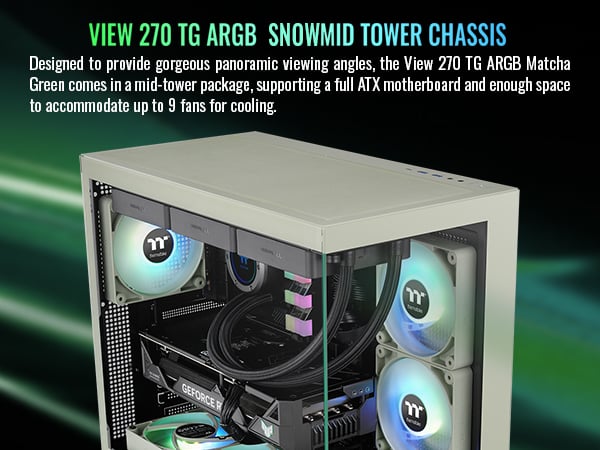 Thermaltake View 270 TG ARGB E-ATX Case