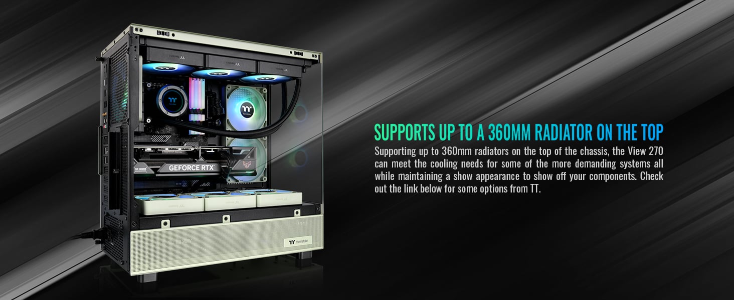 Thermaltake View 270 TG ARGB E-ATX Case