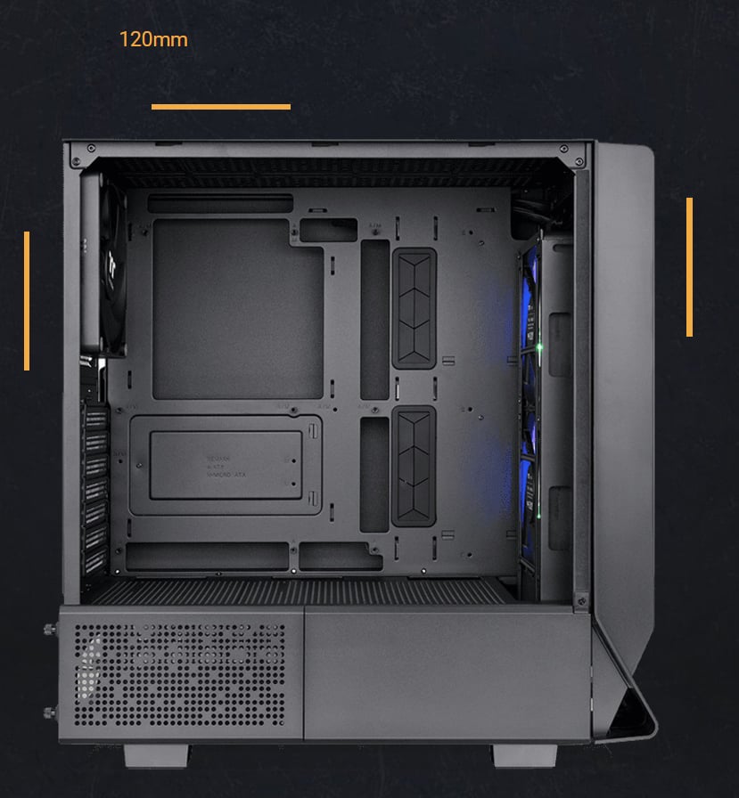 Thermaltake Ceres 350 MX Black Mid Tower ATX Case