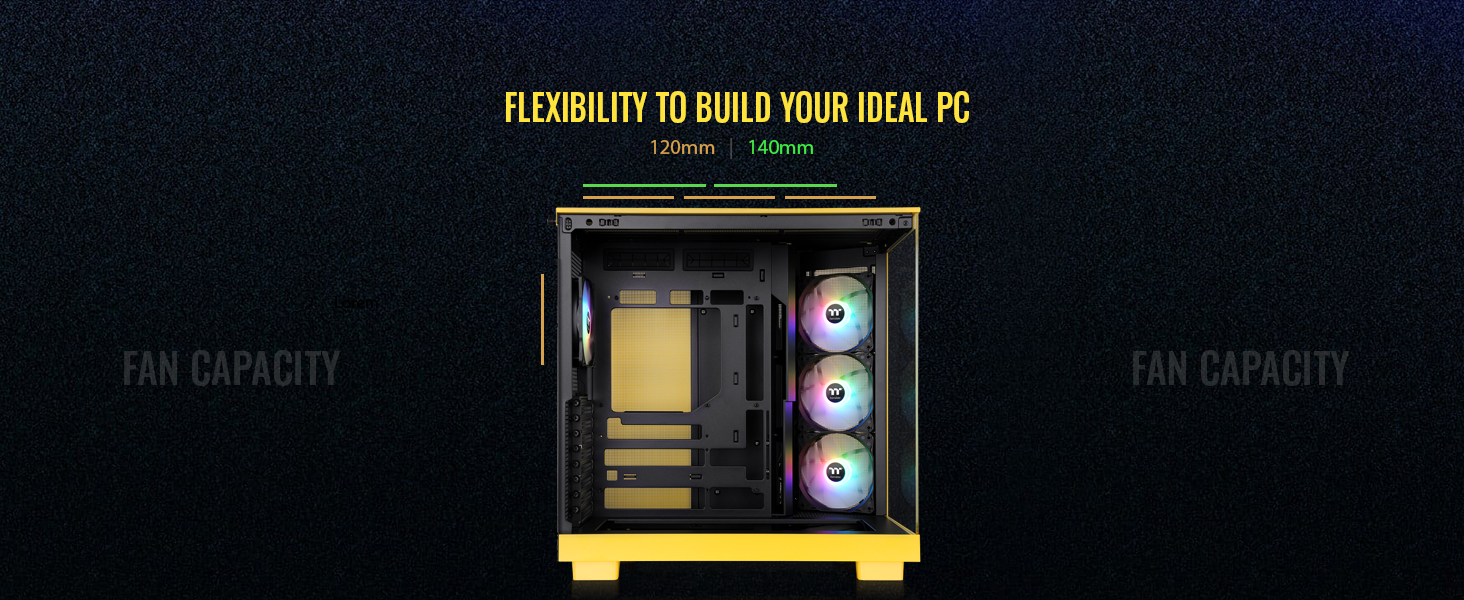 Thermaltake View 380 XL TG ARGB Computer Case