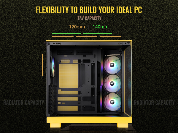 Thermaltake View 380 XL TG ARGB Computer Case