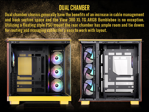 Thermaltake View 380 XL TG ARGB Computer Case