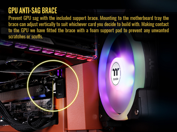Thermaltake View 380 XL TG ARGB Computer Case