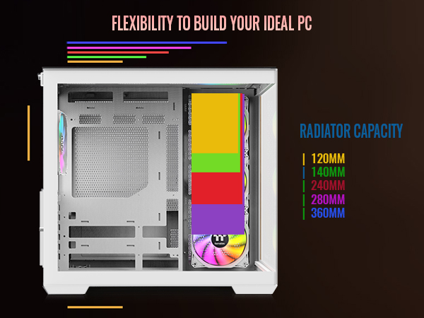 Thermaltake View 380 WS ARGB Mid Tower Chassis