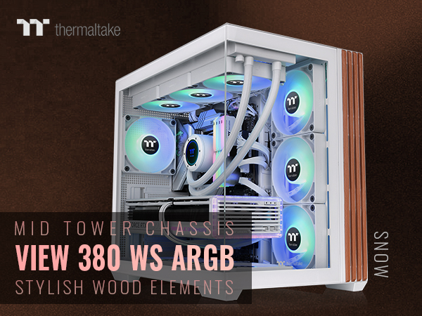 Thermaltake View 380 WS ARGB Mid Tower Chassis