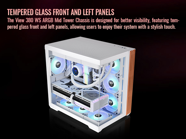 Thermaltake View 380 WS ARGB Mid Tower Chassis