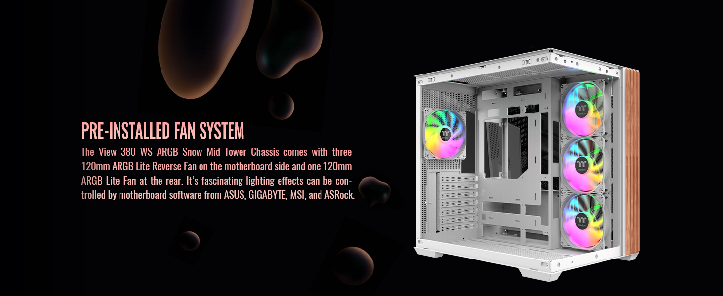 Thermaltake View 380 WS ARGB Mid Tower Chassis