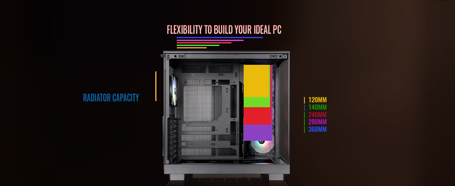Thermaltake View 380 XL WS ARGB Mid Tower Chassis