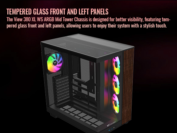 Thermaltake View 380 XL WS ARGB Mid Tower Chassis