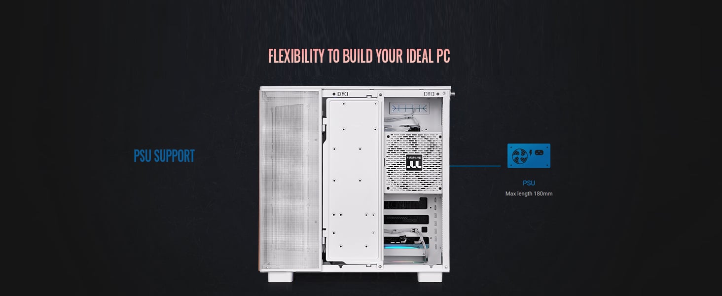 Thermaltake View 380 XL WS ARGB Mid Tower Chassis