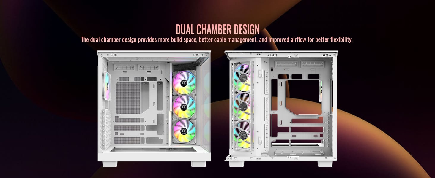 Thermaltake View 380 XL WS ARGB Mid Tower Chassis