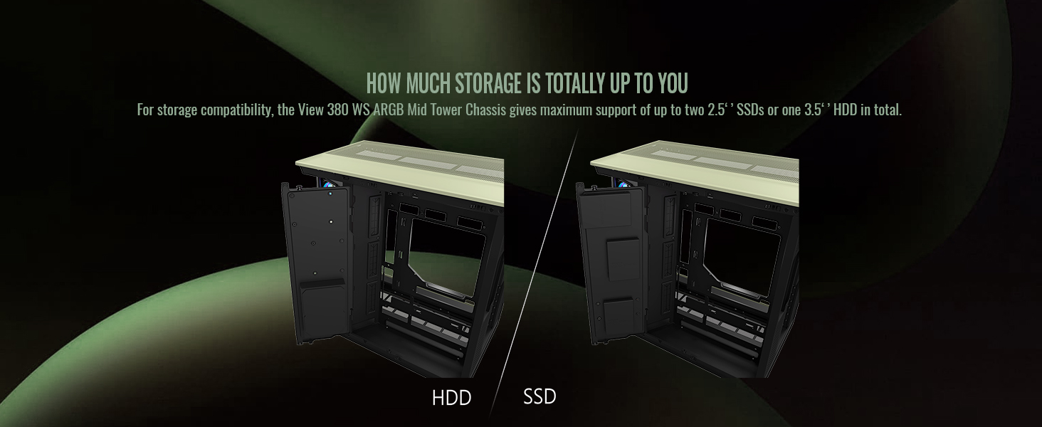 Thermaltake View 380 XL WS ARGB Mid Tower Chassis