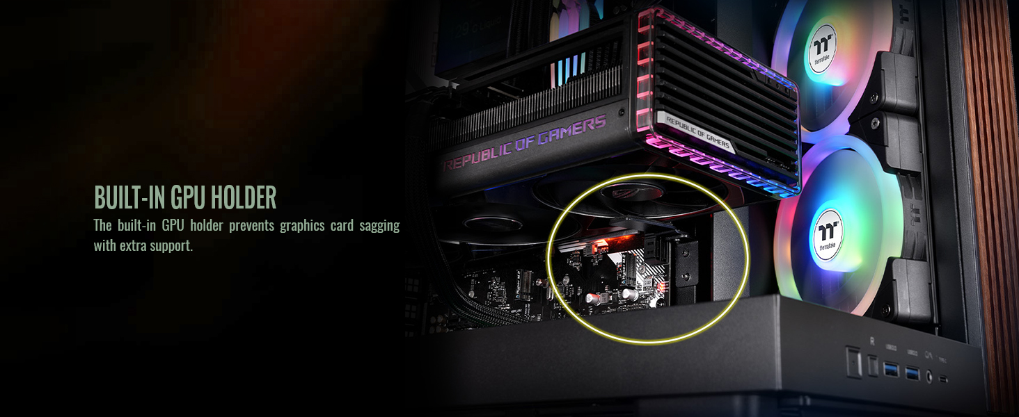 Thermaltake View 380 XL WS ARGB Mid Tower Chassis