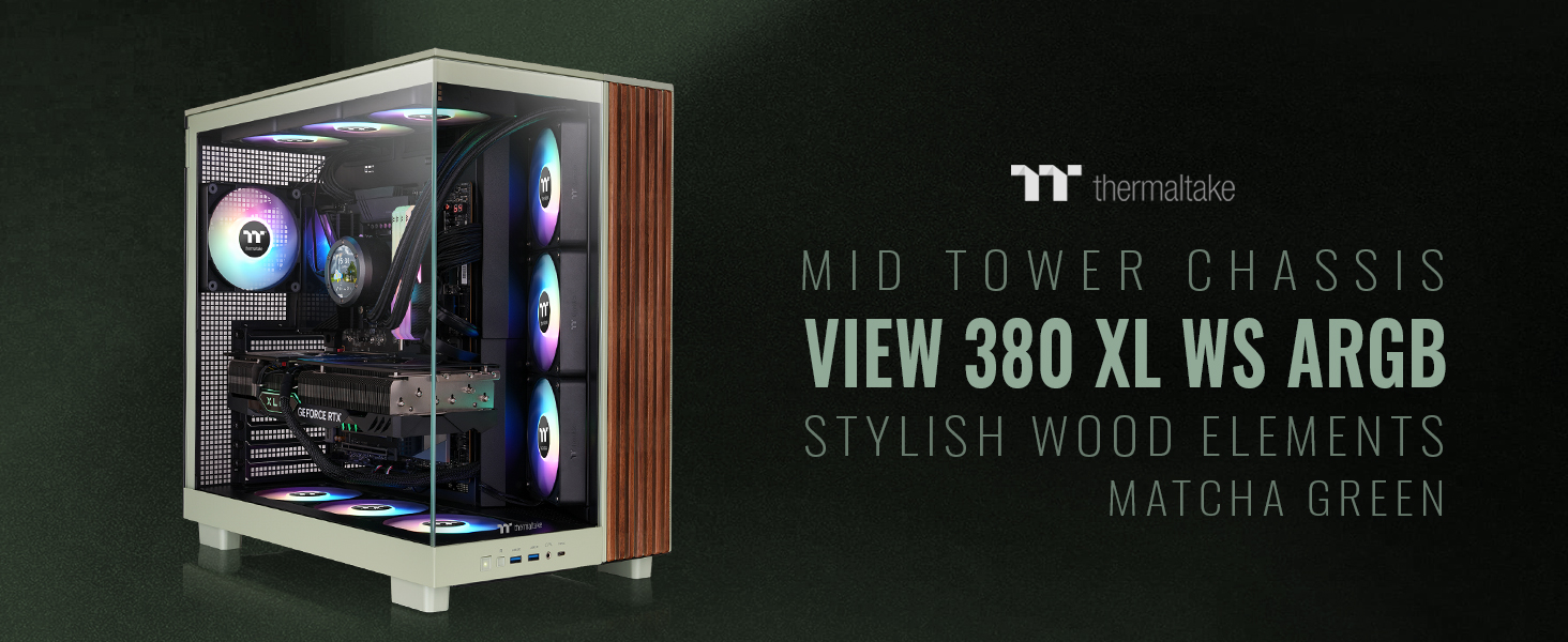 Thermaltake View 380 XL WS ARGB Mid Tower Chassis