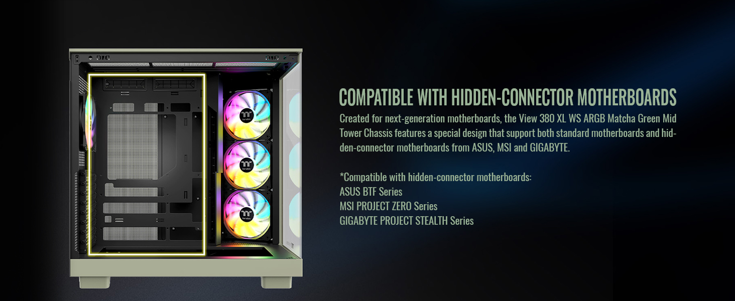 Thermaltake View 380 XL WS ARGB Mid Tower Chassis