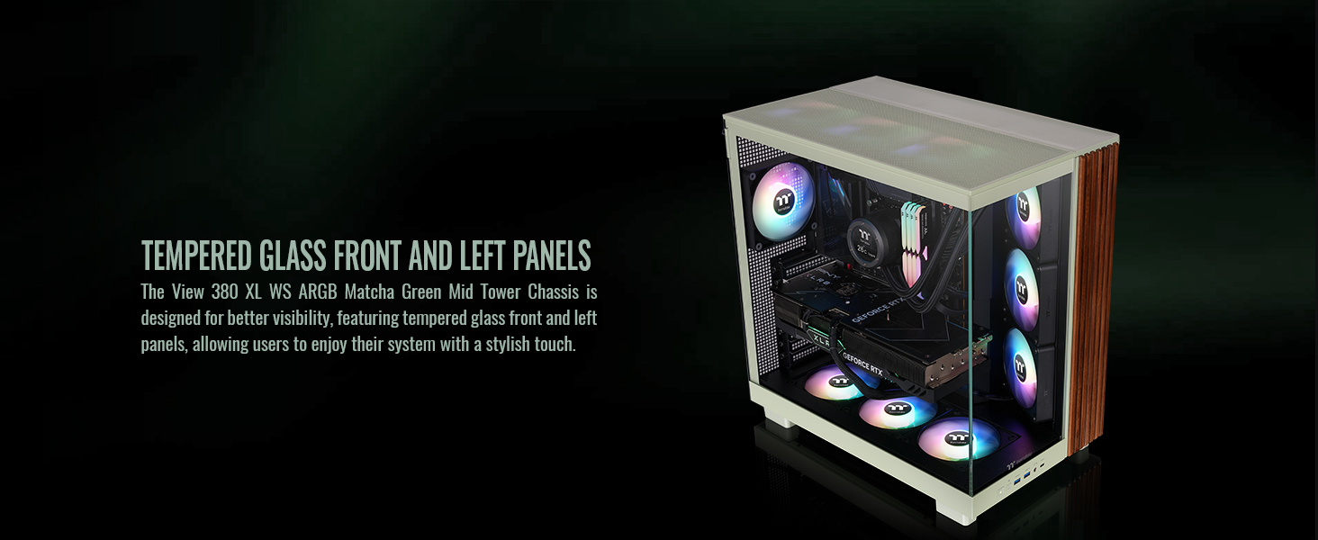 Thermaltake View 380 XL WS ARGB Mid Tower Chassis