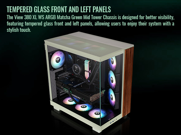 Thermaltake View 380 XL WS ARGB Mid Tower Chassis