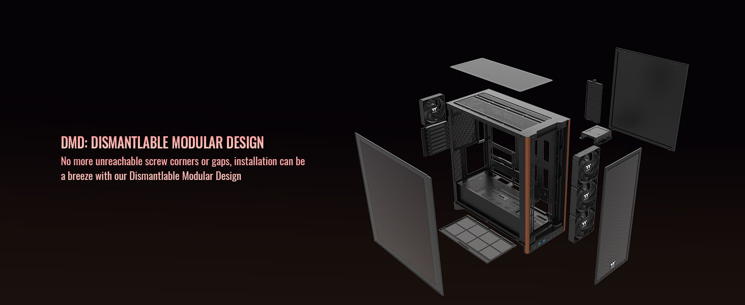 Thermaltake S370 WS Mid Tower Chassis