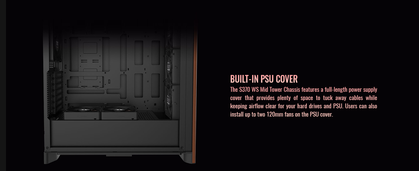 Thermaltake S370 WS Mid Tower Chassis