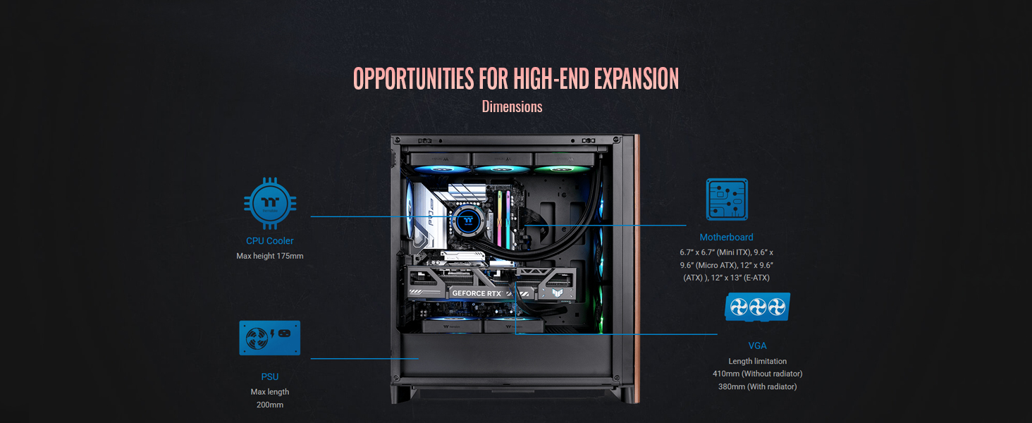Thermaltake S370 WS Mid Tower Chassis