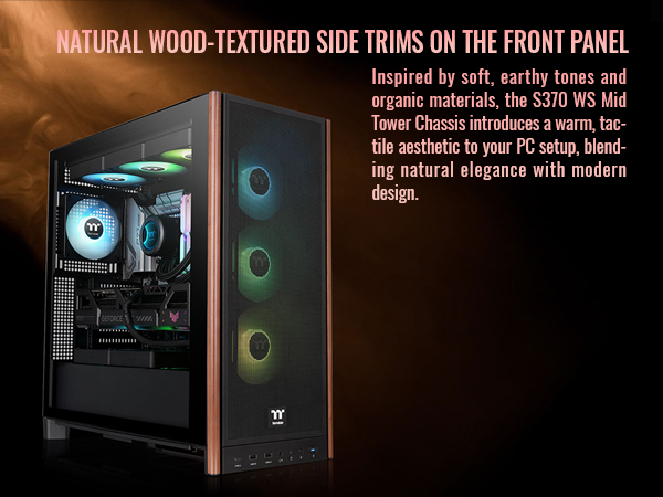 Thermaltake S370 WS Mid Tower Chassis