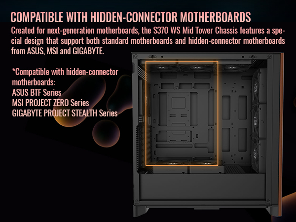 Thermaltake S370 WS Mid Tower Chassis
