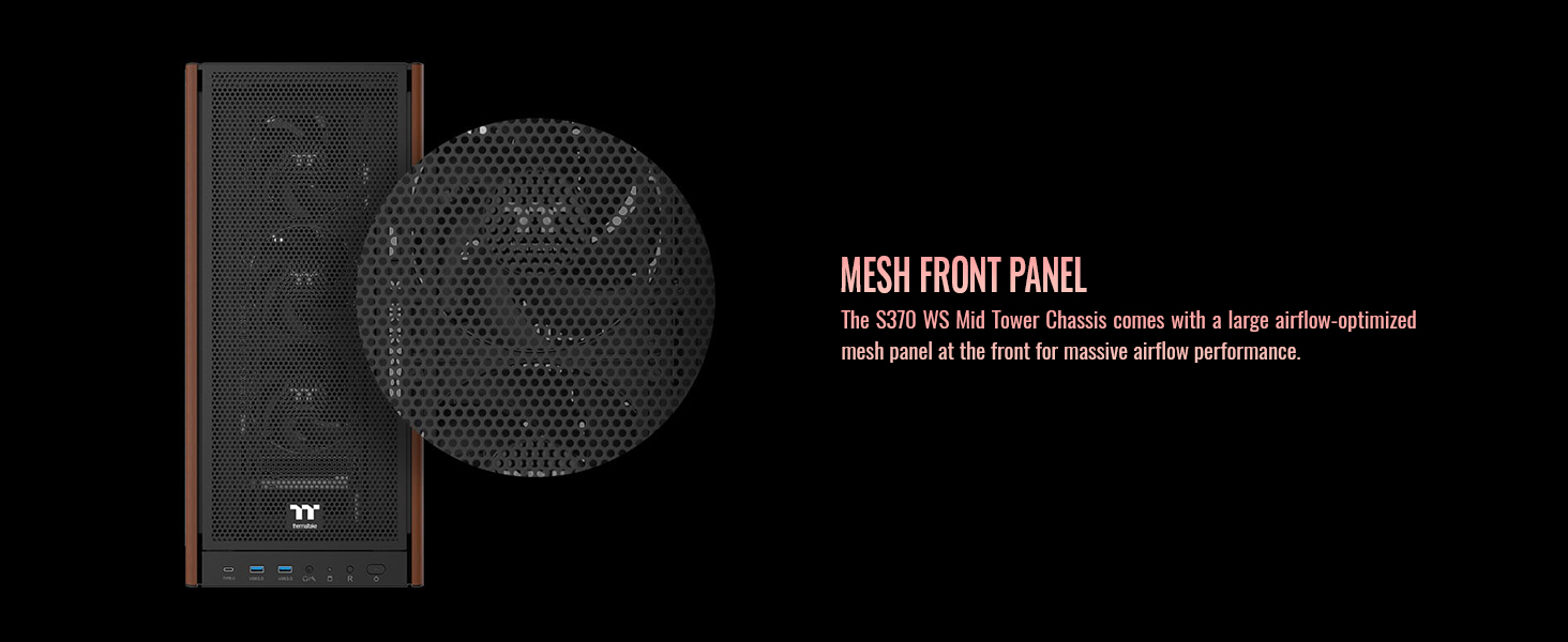 Thermaltake S370 WS Mid Tower Chassis