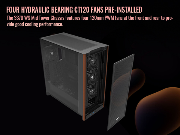 Thermaltake S370 WS Mid Tower Chassis
