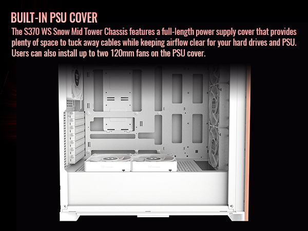 Thermaltake S370 WS Mid Tower Chassis