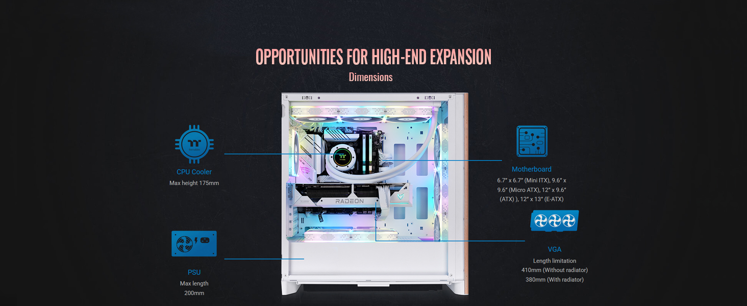 Thermaltake S370 WS Mid Tower Chassis