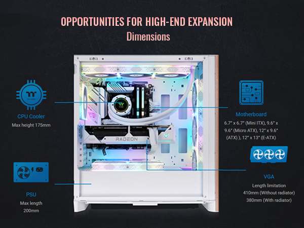 Thermaltake S370 WS Mid Tower Chassis