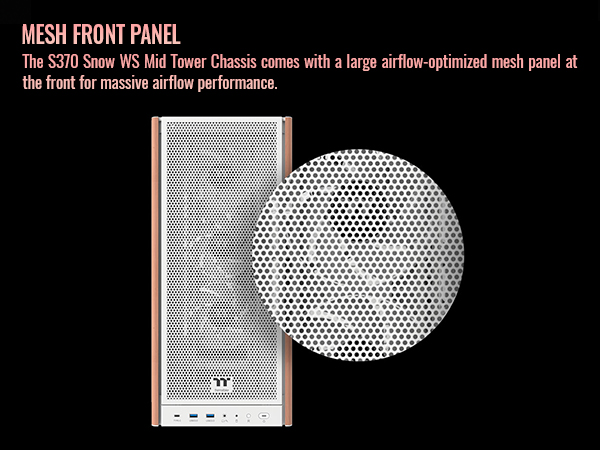 Thermaltake S370 WS Mid Tower Chassis