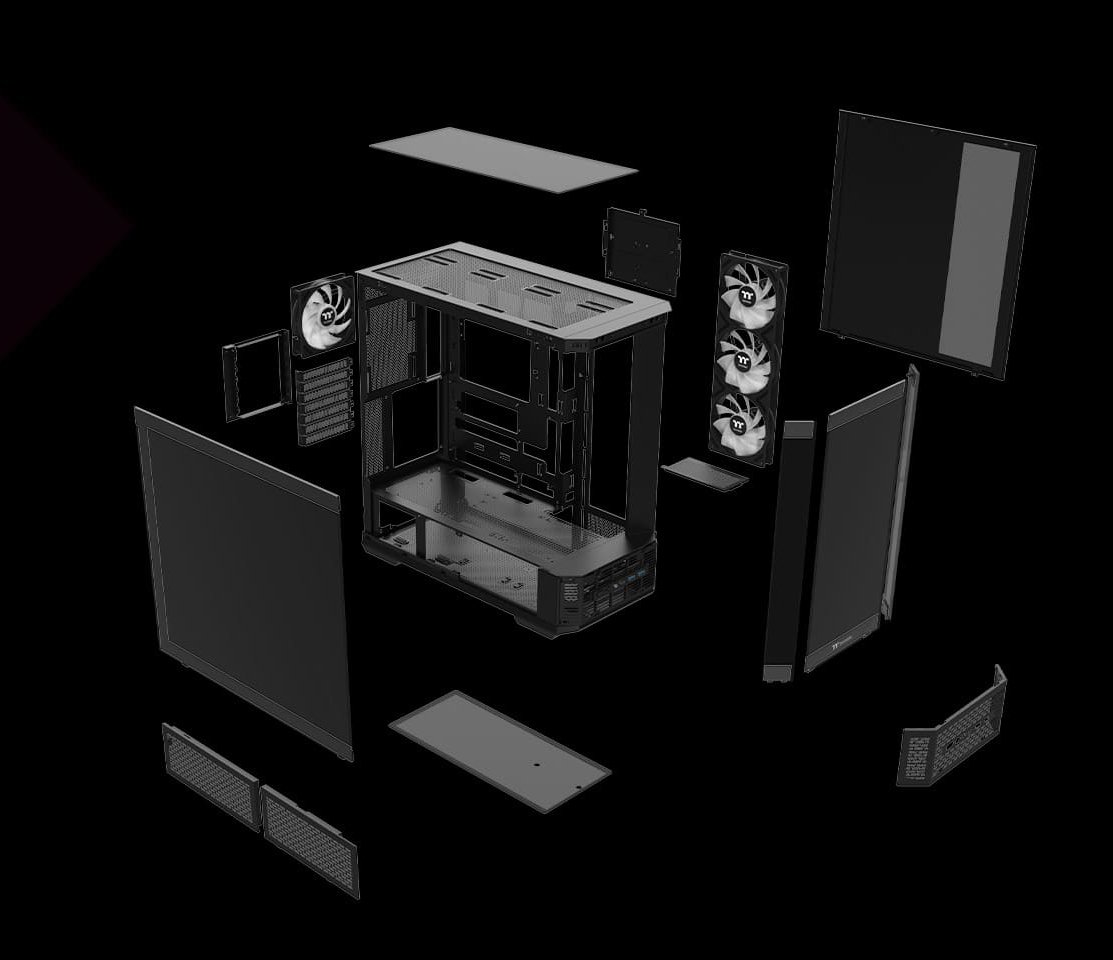 Thermaltake View 370 TG ARGB Mid Tower Chassis
