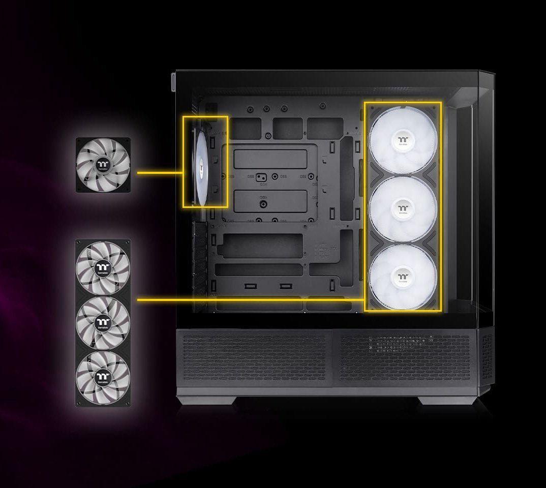 Thermaltake View 370 TG ARGB Mid Tower Chassis