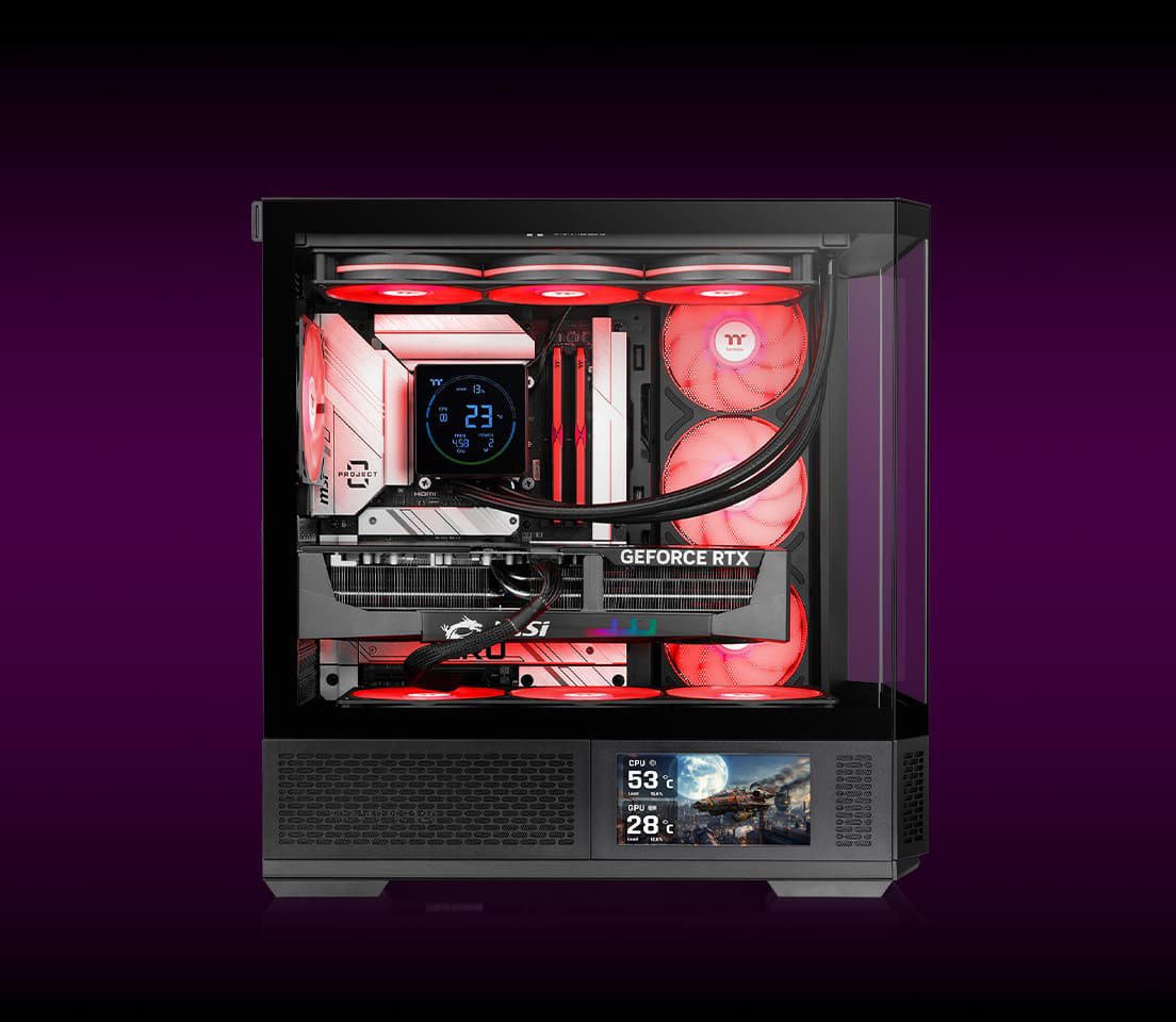 Thermaltake View 370 TG ARGB Mid Tower Chassis
