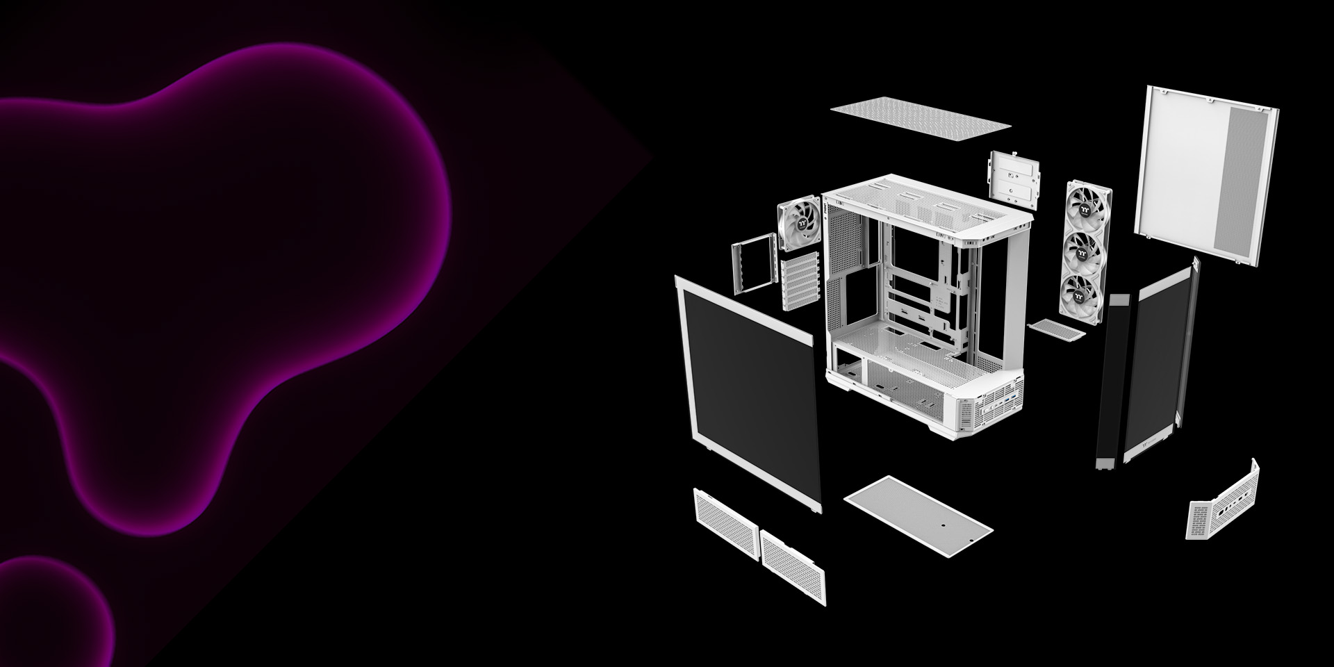 Thermaltake View 370 TG ARGB Mid Tower Chassis
