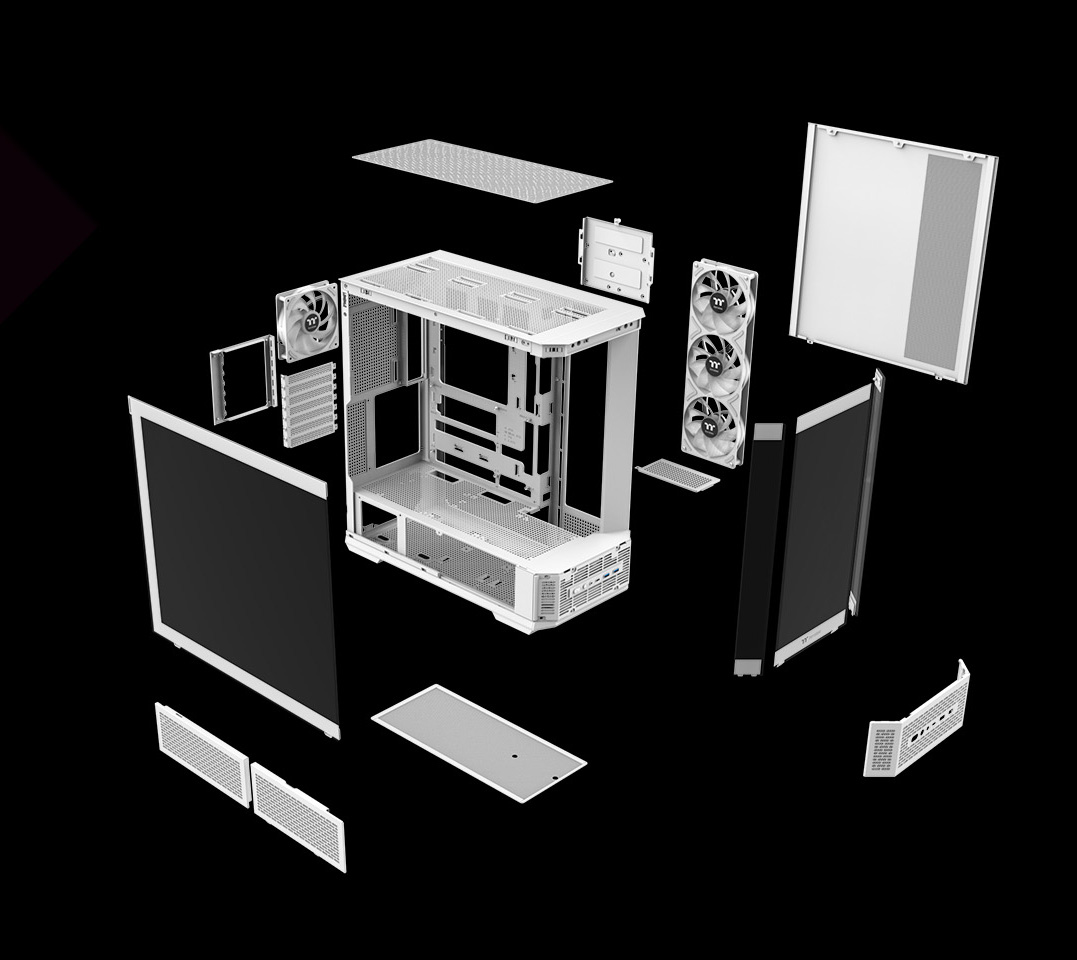 Thermaltake View 370 TG ARGB Mid Tower Chassis