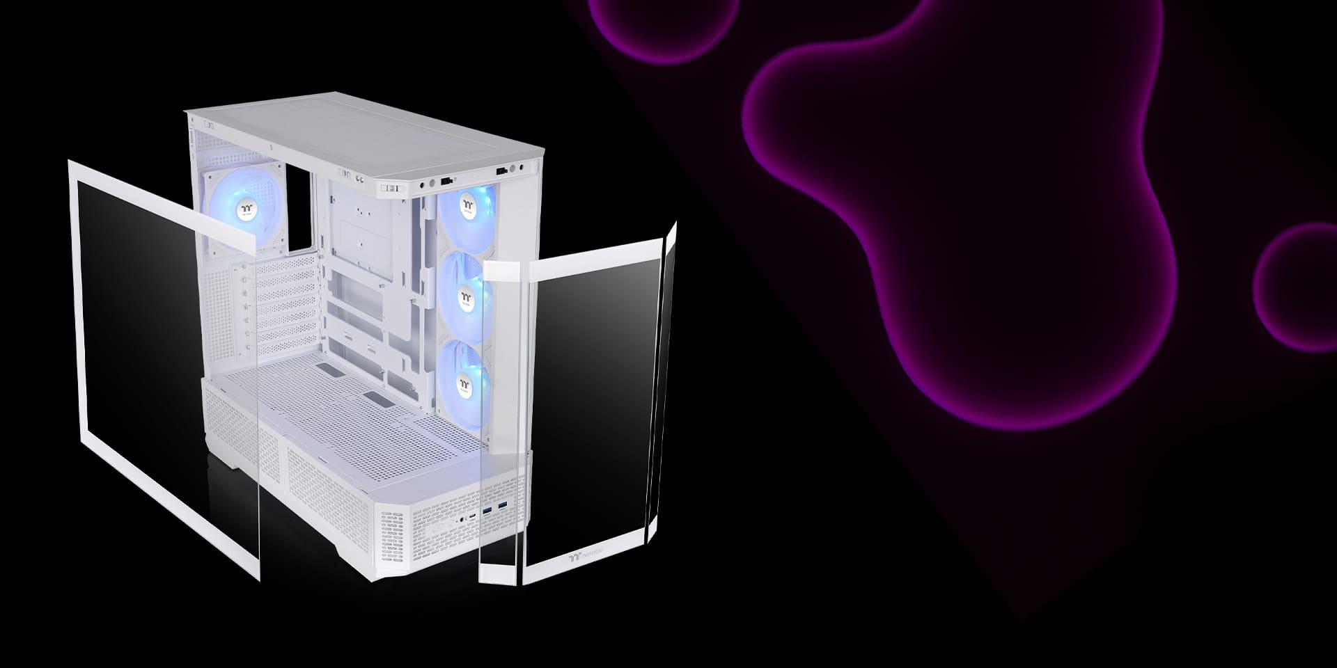 Thermaltake View 370 TG ARGB Mid Tower Chassis